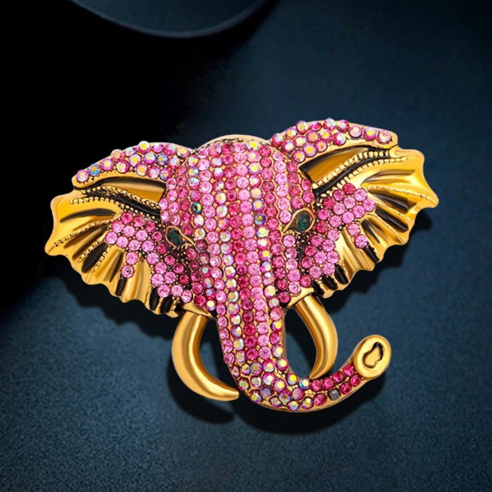 Elephant Brooch - Picture 2 of 3